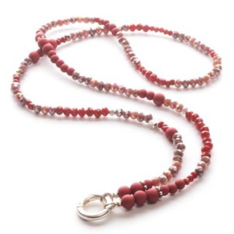 Wechselkette Bordeaux SilverShiny