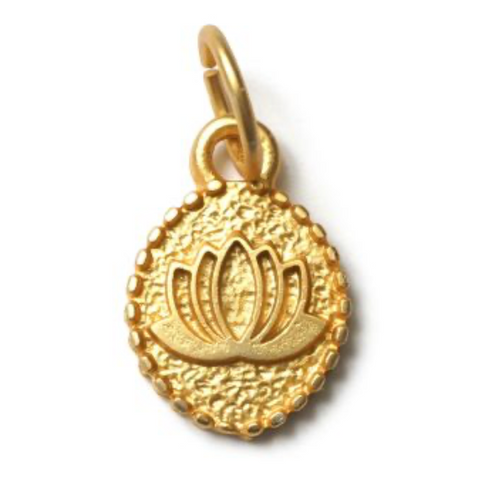 Lotus S Gold Shiny Amulet