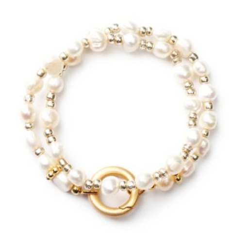 Perlen Mix&Match Armband Fidschi GoldShiny