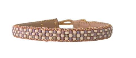 Armband RAINDROP lavendel