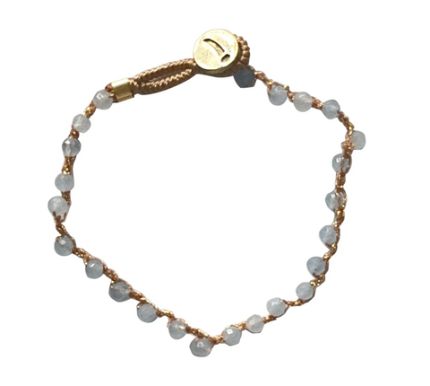 Armband LULU FINE Blue Chalcedony