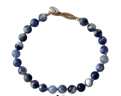 Herrenarmband ROUND ( Blue Sodalite)