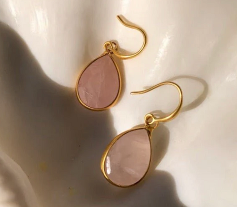 Ohrring BONNIE Rose Quartz