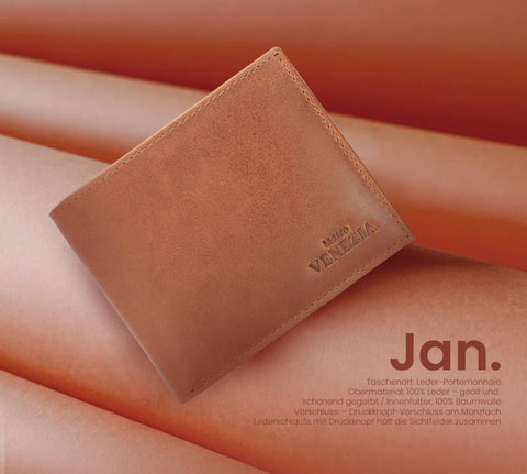 High-quality men's wallet from MarcoVENEZIA