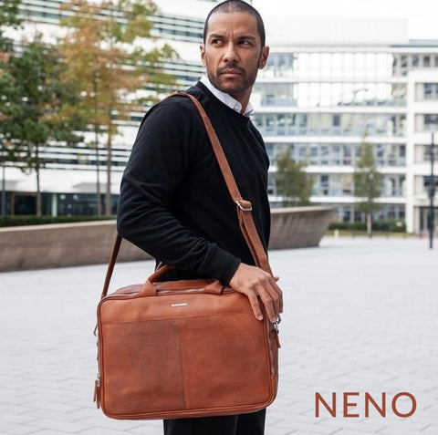 Trendy leather business bag Neno
