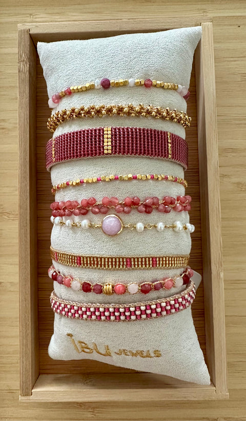 Armband LULU MAXIE Fuchsia