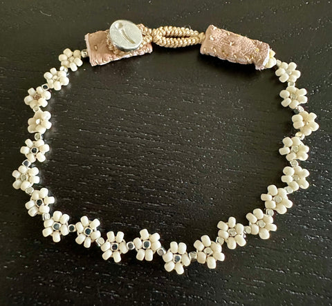 Armband CAP FLOWER (Silber)